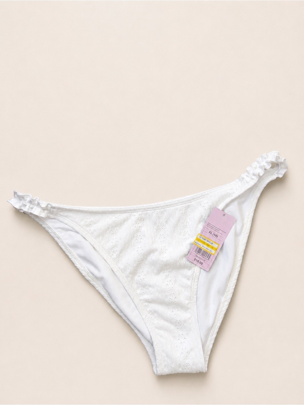 wild fable White Bikini Bottoms